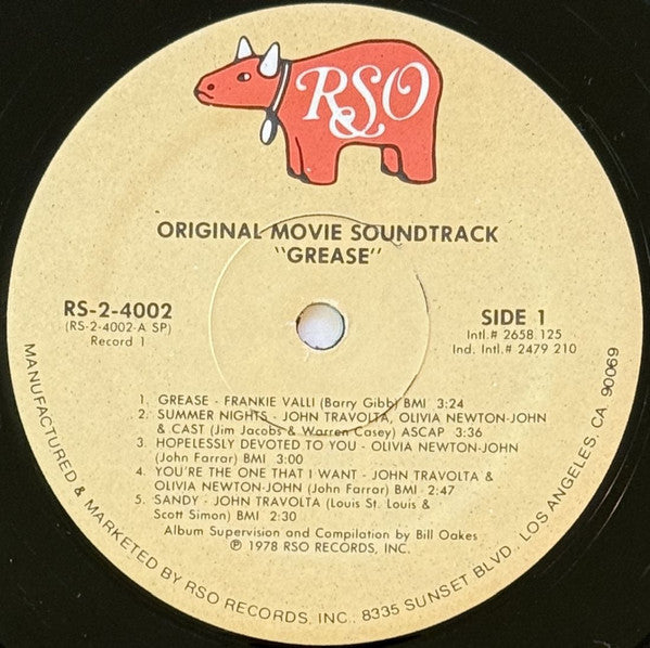 Grease (The Original Soundtrack From The Motion Pi - Various