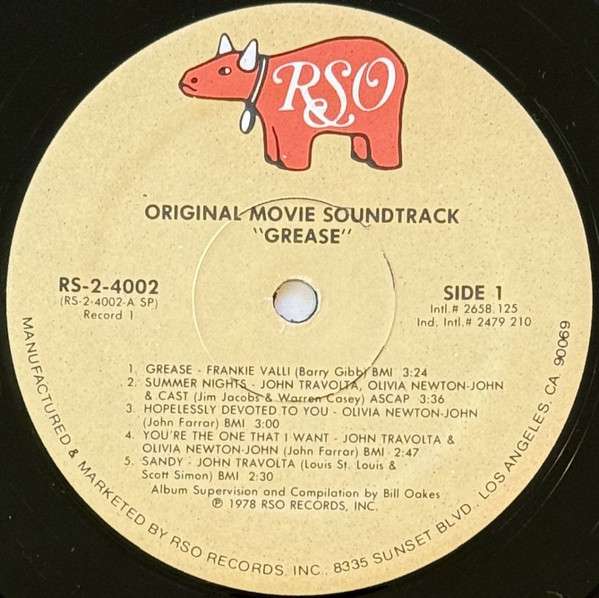 Grease (The Original Soundtrack From The Motion Pi - Various