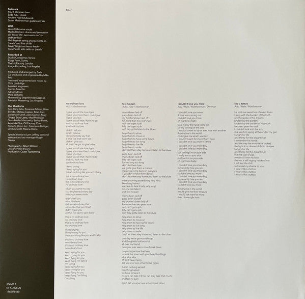 Love Deluxe [LP] - Sade