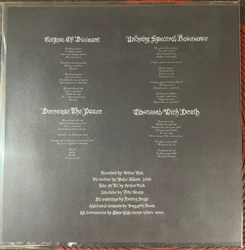 Undying Spectral Resonance - Mammoth Grinder