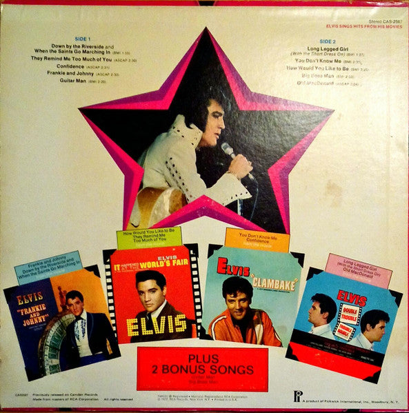 Sings Hits From His Movies, Volume 1 - Presley, Elvis