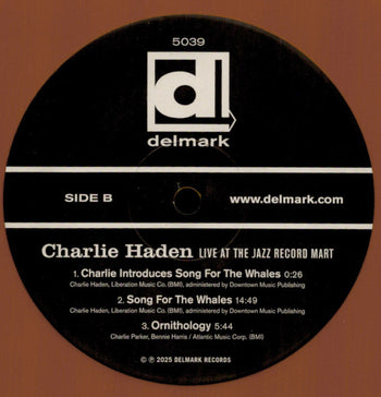 LIVE AT THE JAZZ RECORD MART - Haden, Charlie