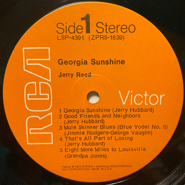Georgia Sunshine - Reed, Jerry