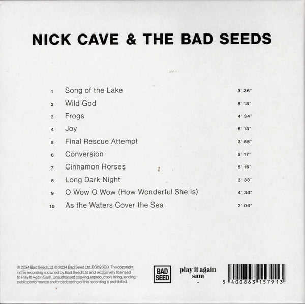 Wild God - Cave, Nick & Bad Seeds