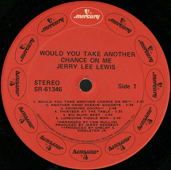 Would You Take Another Chance On Me? - Lewis, Jerry Lee