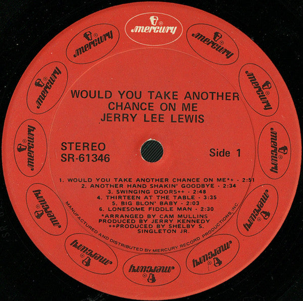 Would You Take Another Chance On Me? - Lewis, Jerry Lee