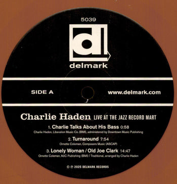 LIVE AT THE JAZZ RECORD MART - Haden, Charlie