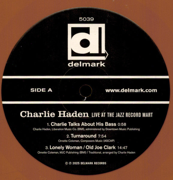 LIVE AT THE JAZZ RECORD MART - Haden, Charlie