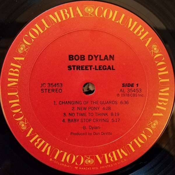 Street Legal - Dylan, Bob