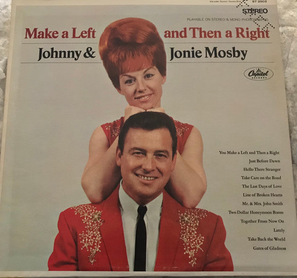 Make A Left And Then A Right - Mosby, Johnny & Jonie