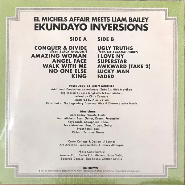 Ekundayo Inversions - El Michels Affair Meets Liam Bailey