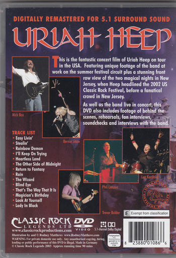 Live In The USA - Uriah Heep