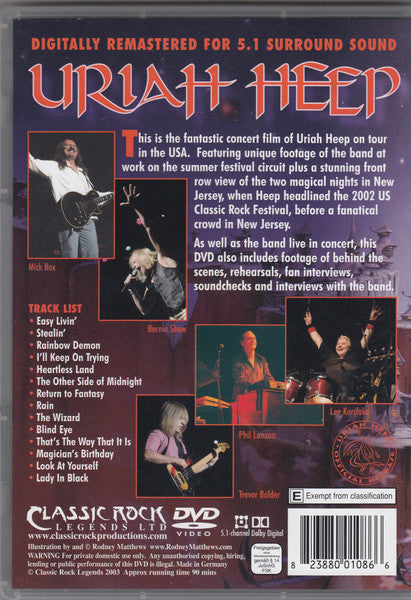 Live In The USA - Uriah Heep