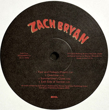 Zach Bryan - Bryan, Zach