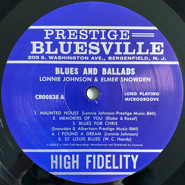 Blues & Ballads - Johnson, Lonnie