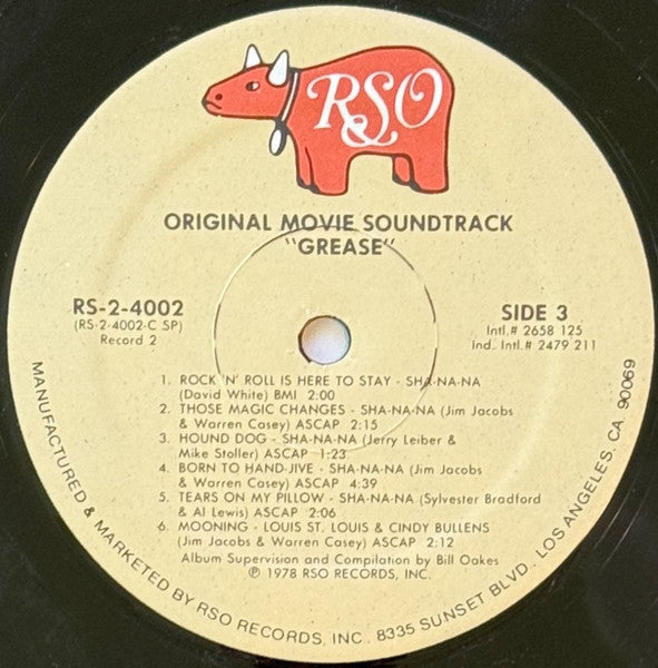 Grease (The Original Soundtrack From The Motion Pi - Various