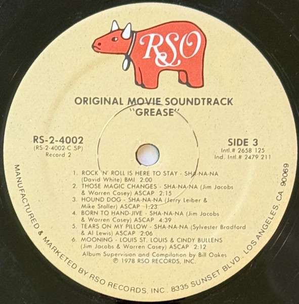 Grease (The Original Soundtrack From The Motion Pi - Various