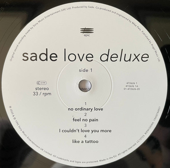 Love Deluxe [LP] - Sade