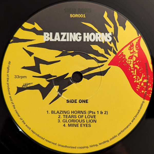 Blazing Horns - McCook, Tommy / Ellis, Bobby