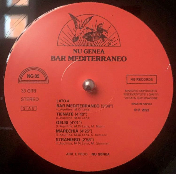 Bar Mediterraneo - Nu Genea