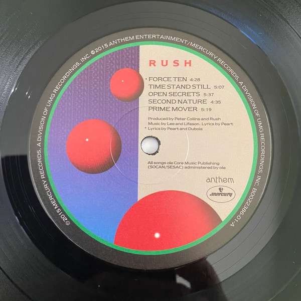 Hold Your Fire - Rush