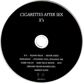X's [CD] - Cigarettes After Sex