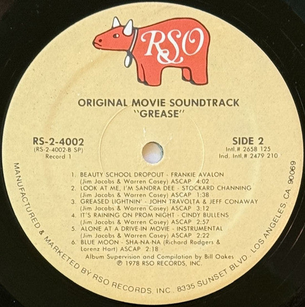 Grease (The Original Soundtrack From The Motion Pi - Various