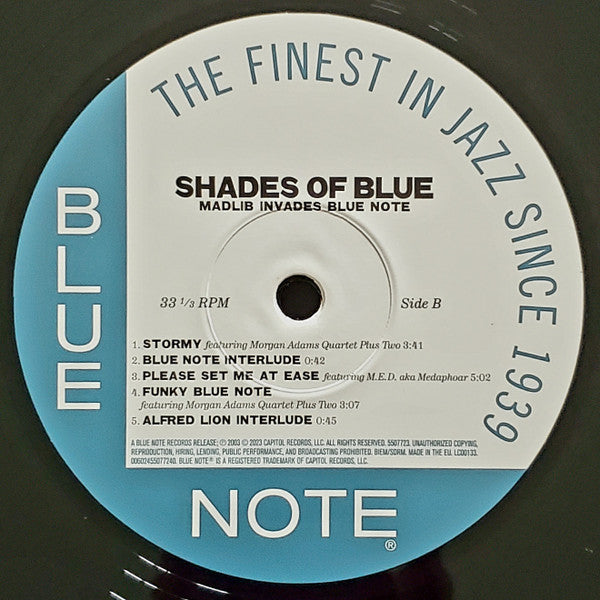 Shades Of Blue - Madlib