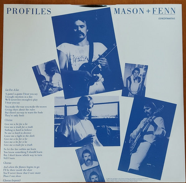 Profiles - Mason, Nick & Rick Fenn
