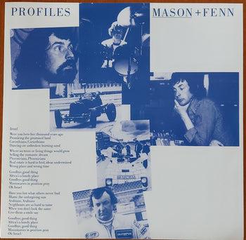 Profiles - Mason, Nick & Rick Fenn