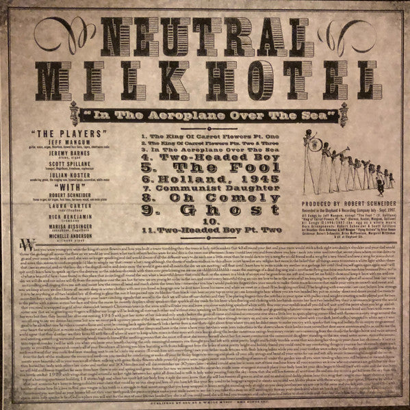 In The Aeroplane Over The Sea - Neutral Milk Hotel
