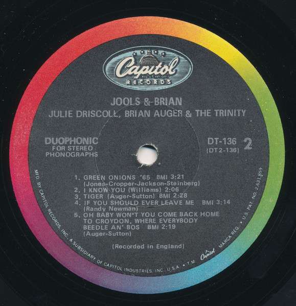 Jools & Brian - Julie Driscoll, Brian Auger & The Trinity