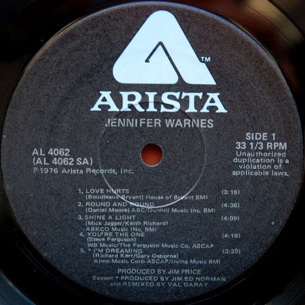 Jennifer Warnes - Warnes, Jennifer