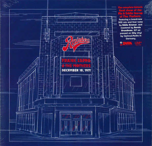 Live At The Rainbow Theatre - Zappa, Frank & The Mothers