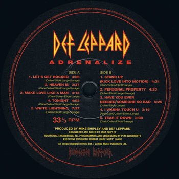 Adrenalize - Def Leppard