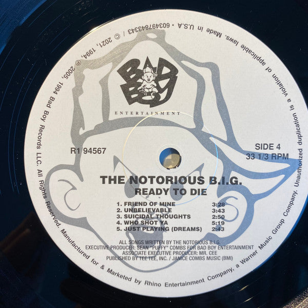 Ready To Die - Notorious B.I.G., The