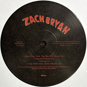 Zach Bryan - Bryan, Zach