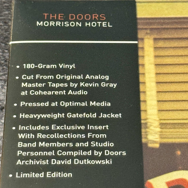 Morrison Hotel - Doors