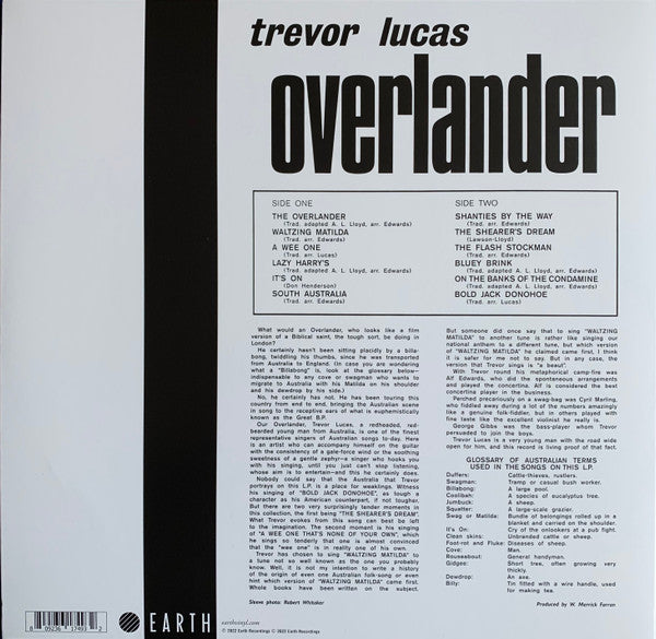 Overlander - Lucas, Trevor