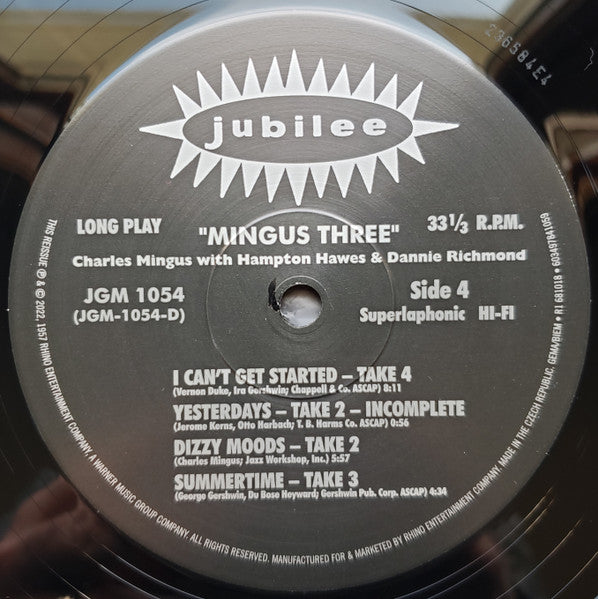 Mingus Three - Mingus, Charles