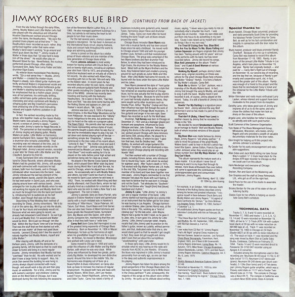 Blue Bird - Rogers, Jimmy