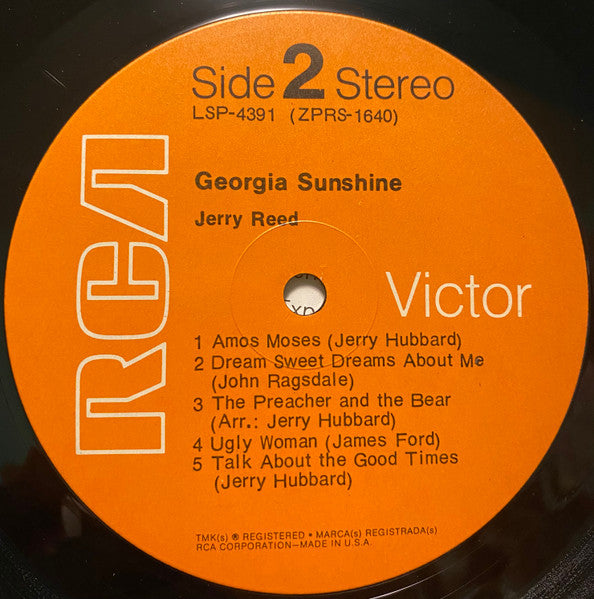 Georgia Sunshine - Reed, Jerry