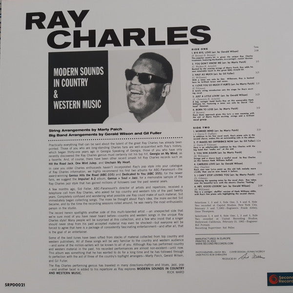 Modern Sounds In Country And Western Music - Charles, Ray