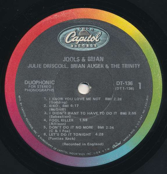 Jools & Brian - Julie Driscoll, Brian Auger & The Trinity