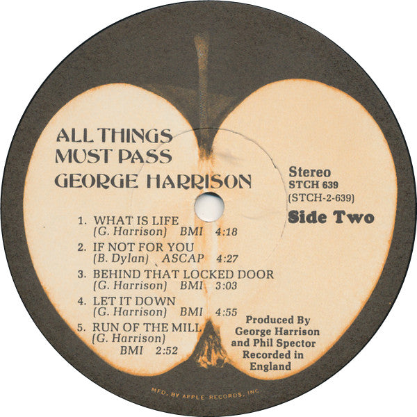 All Things Must Pass - Harrison, George