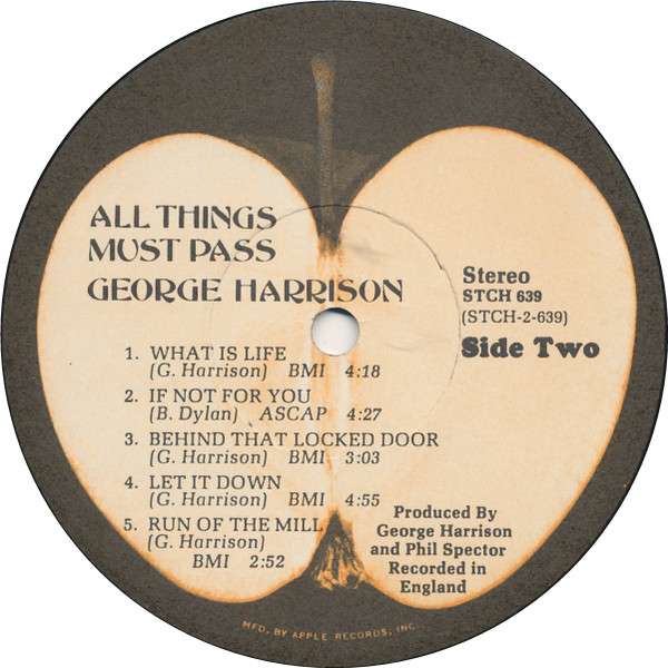 All Things Must Pass - Harrison, George