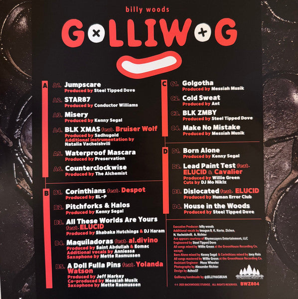 Golliwog - Billy Woods