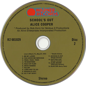 School's Out - Cooper, Alice