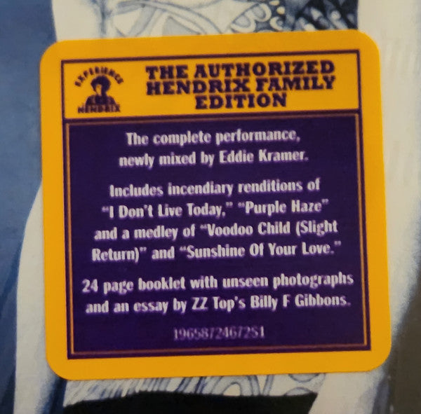 Los Angeles Forum - April 26, 1969 - Hendrix, Jimi