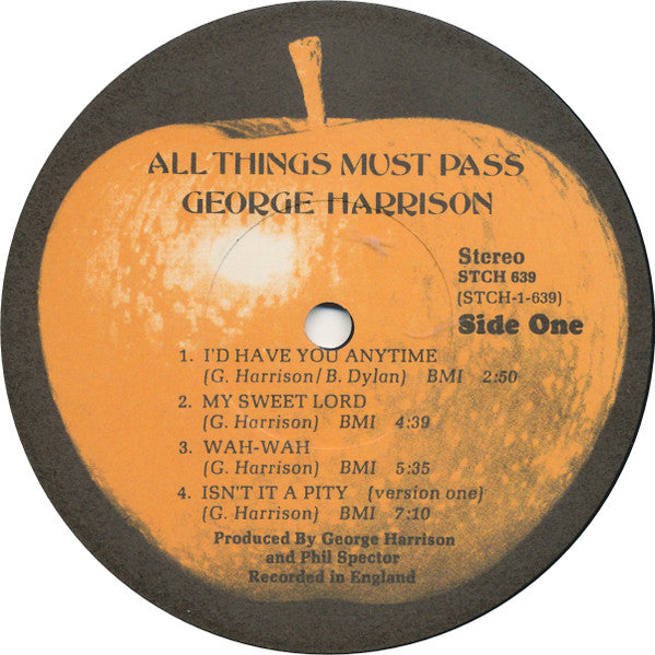 All Things Must Pass - Harrison, George